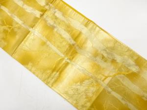 アンティーク　木立模様織り出し袋帯（材料）